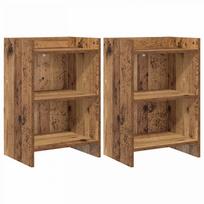 Naktiniai staliukai 2 pcs Sendintos medienos 40 x 30 x 60 cm