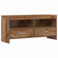 Televizoriaus spintelė 100 x 33 x 47 cm Sendintos medienos
