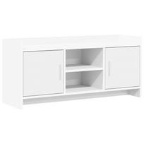 Televizoriaus spintelė 102 x 33 x 47 cm Balta Apdirbta mediena