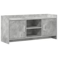 Televizoriaus spintelė 102 x 33 x 47 cm Betono pilka