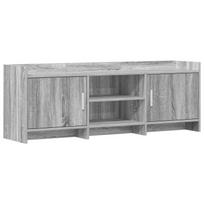 Televizoriaus spintelė 130 x 33 x 47 cm Pilka Sonoma