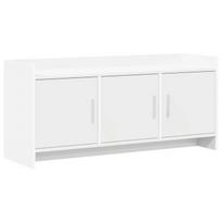 Televizoriaus spintelė 102 x 33 x 47 cm Balta Apdirbta mediena