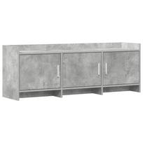 Televizoriaus spintelė 130 x 33 x 47 cm Betono pilka