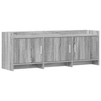 Televizoriaus spintelė 130 x 33 x 47 cm Pilka Sonoma