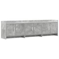 Televizoriaus spintelė 168 x 33 x 47 cm Betono pilka