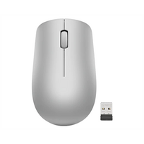 Pelė Lenovo Wireless Mouse 530 Platinum Grey, 2.4 GHz Wireless via Nano USB