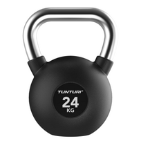 Gumuotas svarstis Tunturi Platinum Rubber Kettlebell 4–32 kg (Svoris: 24 kg)