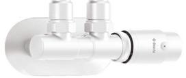Thermostatic valve for bathroom radiator - right