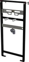 Concealed frame for urinal