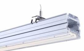 LED Linijinis didelio tarpatramio šviestuvas 80W 130 lm/w 4500K IP20 Prekybos centras