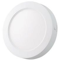 LED šviesos skydelis. Apvali gipso kartono plokštė 6W 3000K su įmontuotu valdymo bloku