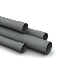 Plastikinis vamzdis - 16mm/3m - pilkas
