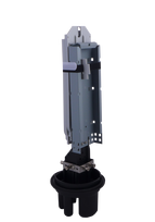 Vertical DOMO type fiber optic closure for 288 fiber splices/  heat schrink 6 ports