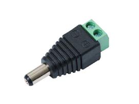 DC 2.1x5.5mm to screw terminal/male