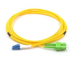 SC/UPC-LC/APC patch cord/ duplex/ SM/ 2m