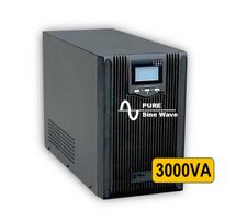 Grynos sinusinės bangos | 3000VA internetinis UPS (dvigubos keitimo) | akumuliatoriai 6 vnt. 12V-9AH