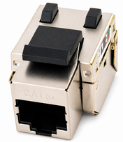 CAT6A STP 8P8C keystone, tooless, can use in SS-1xRJ45-PR or SS-xRJ45-PR