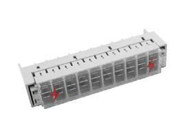 LSA 10 pairs 3 pole arrester magazine with dust cover