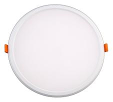 Įleidžiama LED panelė. Apvalios formos 15W 3000K 166x36mm su įmontuotu valdymo bloku