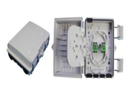 Termination Box , 4 fibers,  4 SC simplex adaptor, 210mm x174mm x 74mm