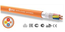 Ugniai atsparus kabelis, 2x2x0,8, JE-H(St)-H | FE180| E30 | Ekranuotas | 100m | ERVITAL
