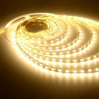 Drėgmei atsparios LED juostos (tonas 3000K) komplektas su reguliatoriumi ir maitinimo šaltiniu. blok
