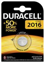 CR2016 baterijos 3V Duracell ličio DL2016 pakuotėje po 1 vnt.