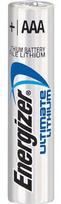 R03/AAA baterijos 1,5V Energizer Ultimate Lithium ličio L92 pakuotėje po 1 vnt.