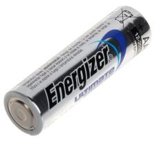 AA / R6 baterijos 1,5 V Energizer Ultimate Lithium Lithium L91 pakuotėje po 1GB.