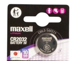 CR2032 baterijos 3V Maxell ličio CR2032 pakuotėje po 1gb.