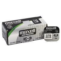379 baterijos 1,55V Maxell sidabro oksido SR521SW pakuotėje po 1 vnt.
