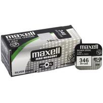 346 baterijos 1,55V Maxell sidabro oksido SR712SW pakuotėje po 1 vnt.