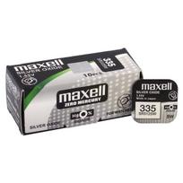 335 baterijos 1,55V Maxell sidabro oksido SR512SW pakuotėje po 1 vnt.