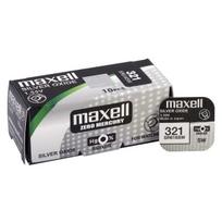 321 akumuliatorius 1,55V Maxell sidabro oksido SR616SW pakuotėje po 1 vnt.