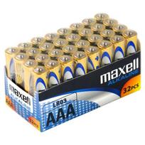 LR03/AAA baterijos 1,5V Maxell Alkaline MN2400/E92 pakuotėje po 32 vnt.