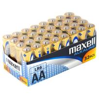 LR6/AA baterijos 1.5V Maxell Alkaline MN1500/E91 pakuotė 32 vnt.