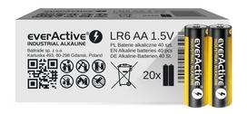 LR6/AA baterijos 1,5V everActive Industrial Alkaline MN1500/E91 pakuotėje po 40 vnt.
