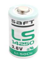 1/2 AA ličio baterija 3,6 V SAFT LiSOCl2 LS14250 pakuotė po 1 g