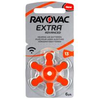 Klausos aparato akumuliatorius | 13 dydis | 1.45V Rayovac Extra Advanced Zn-Air PR48