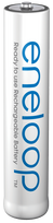 R03/AAA akumuliatoriai 1.2V Eneloop Ni-MH BK-4MCCE/8BE be pakuotės 1gb.