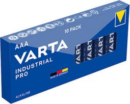 AAA / LR03 baterijos Varta Industrial Alkaline MN2400/4003 pakuotėje po 10 vnt.