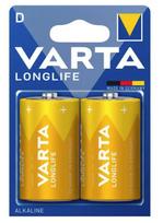 LR20/D akumuliatoriai Varta Longlife Alkaline MN1300/4120 pakuotėje po 2 vnt.