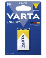 6LR61/9V akumuliatoriai Varta Energy Alkaline MN1604/4122 pakuotėje po 1 vnt.
