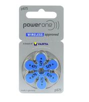 Dydis 675 | Klausos aparatų baterijos Varta Zn-Air PR44 pakuotėje po 6gb.