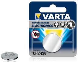 CR2430 baterijos Varta lithium 6430 pakuotėje po 1 vnt.