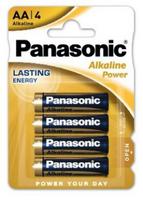 LR6/AA baterijos Panasonic Power Alkaline MN1500/E91 pakuotėje 4 vnt.