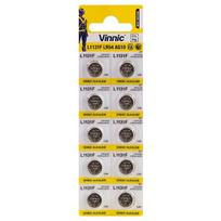 G10 baterijos Vinnic Alkaline LR1130/189 pakuotėje po 10 vnt.