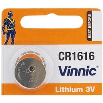 CR1616 baterijos Vinnic ličio - pakuotėje po 1 vnt.