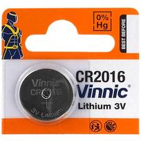 CR2016 baterijos Vinnic ličio - pakuotėje po 1 vnt.