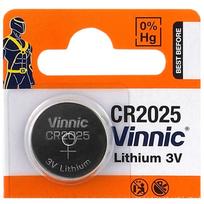 CR2025 baterijos Vinnic ličio - pakuotėje po 1 vnt.